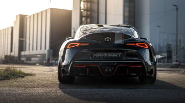 Toyota Supra Tuned To Bhp By Manhart Performance Pictures Evo